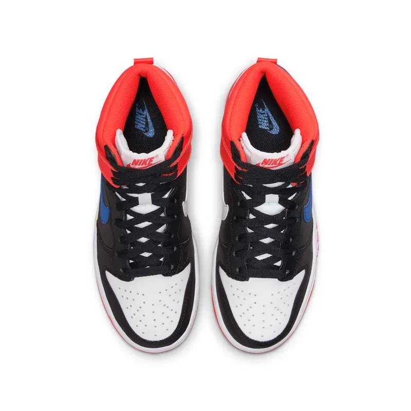 Nike Dunk High Knicks (GS) – “Crimson / Game Royal / White / Black” (DB2179-001)