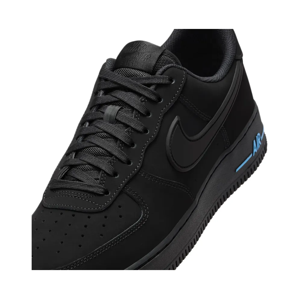 Nike Air Force 1 Low ’07 SE Black University Blue (HV6223-001)