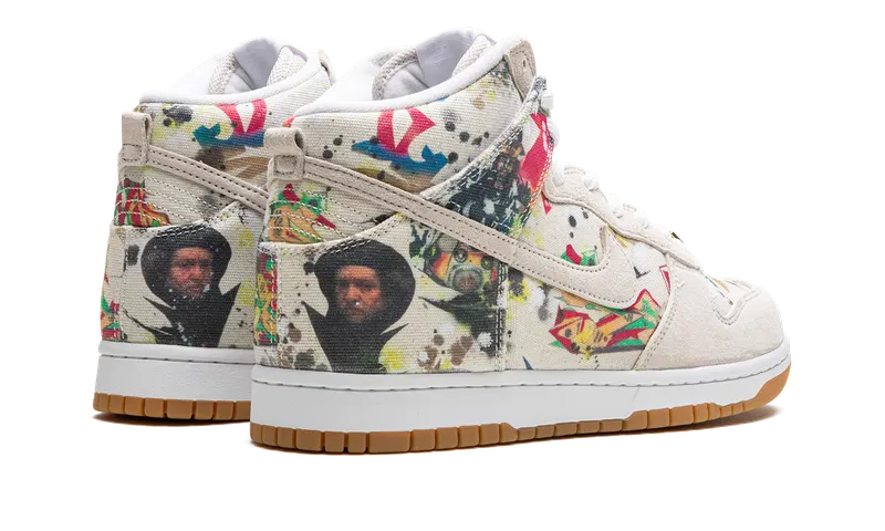 Nike SB Dunk High “Supreme Rammellzee” (FD8779-100)