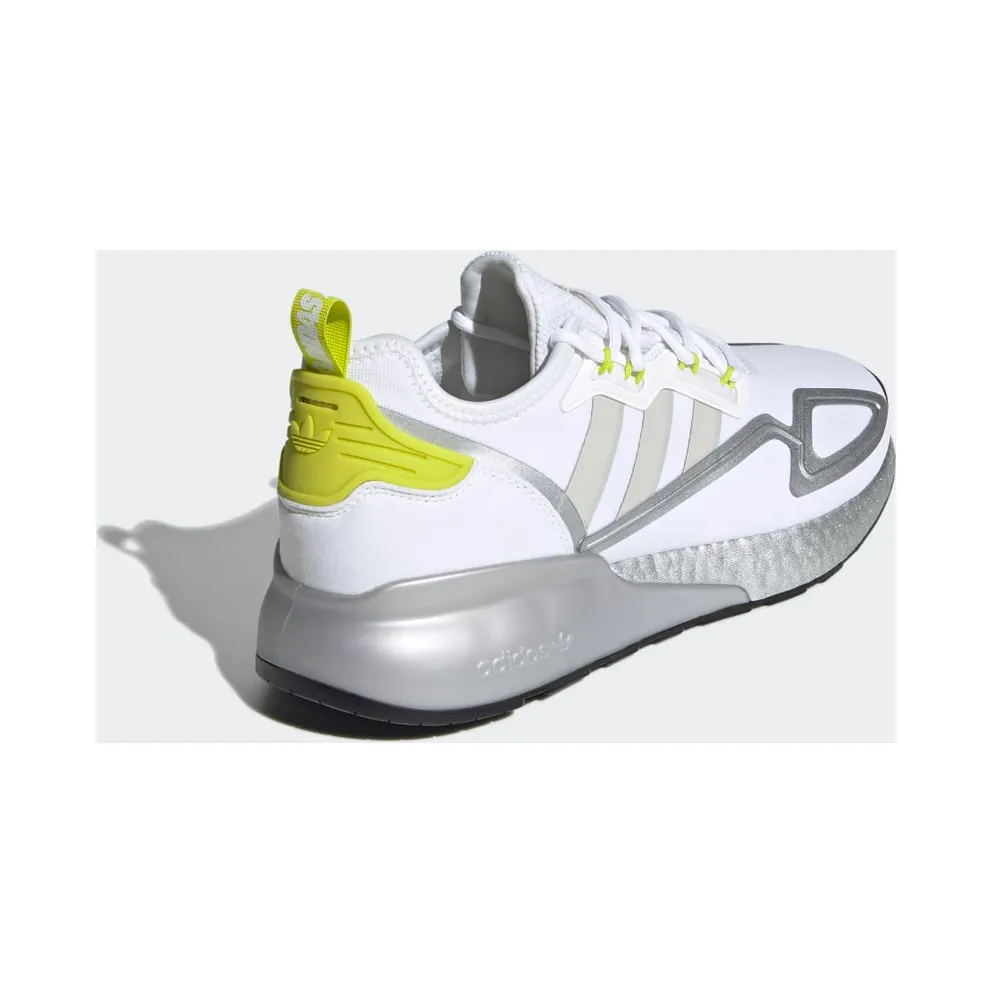 adidas ZX 2K Boost Cloud White / Grey One / Acid Yellow (H06577)