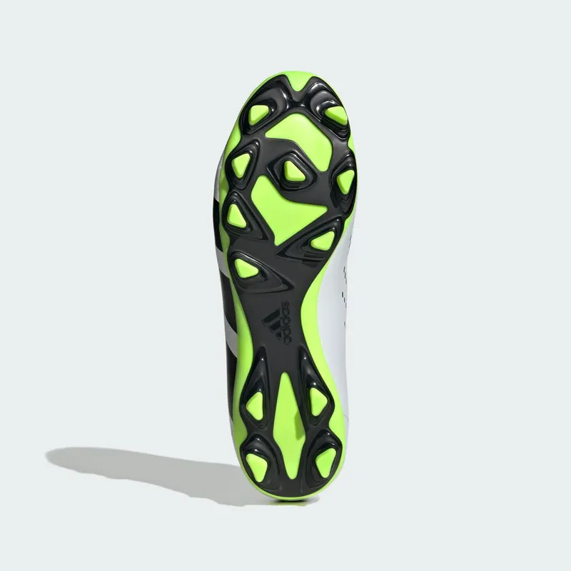 adidas Predator Accuracy.4 FG Cloud White Core Black Lucid Lemon (GZ0013)