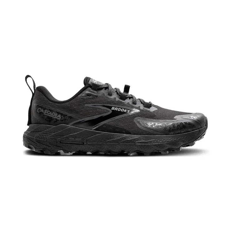 Brooks Cascadia 18 Black Blackened Pearl Grey (120416-1B-072)