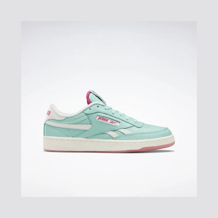 Reebok Prince Club C Revenge Schoenen Semi Pixel Mint / Chalk / Rose Rage