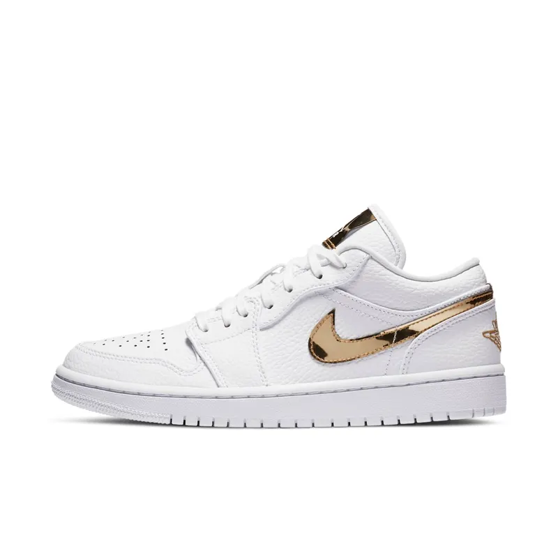 Jordan 1 Low White Metallic Gold (W) White/Metallic Gold-White (CZ4776-100)