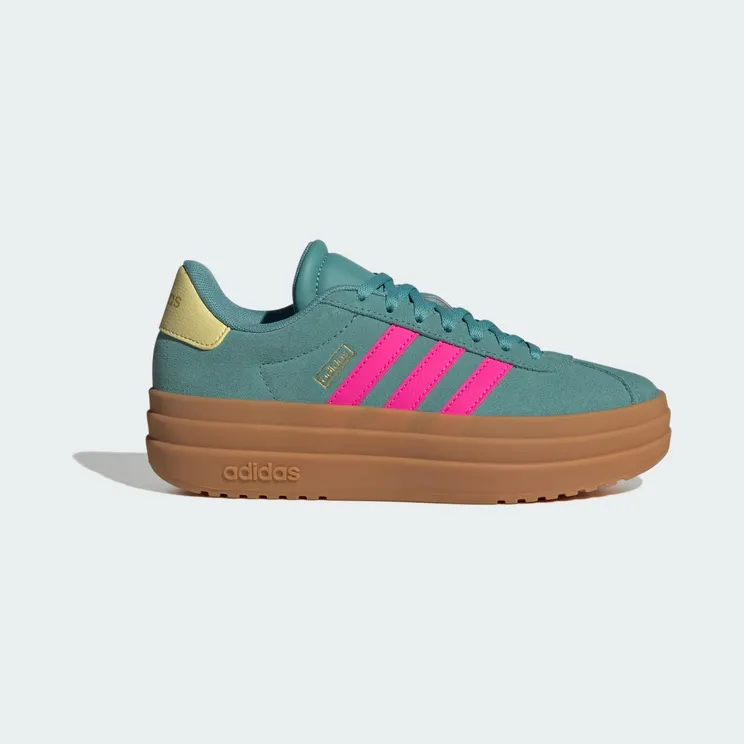 adidas VL Court Bold “Powder Teal / Shock Pink / Powder Yellow” (JQ4482)
