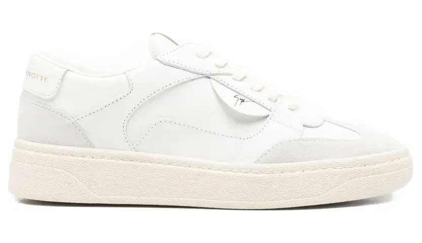 Giuseppe Zanotti met leren vlakken “White” (RW50004001)