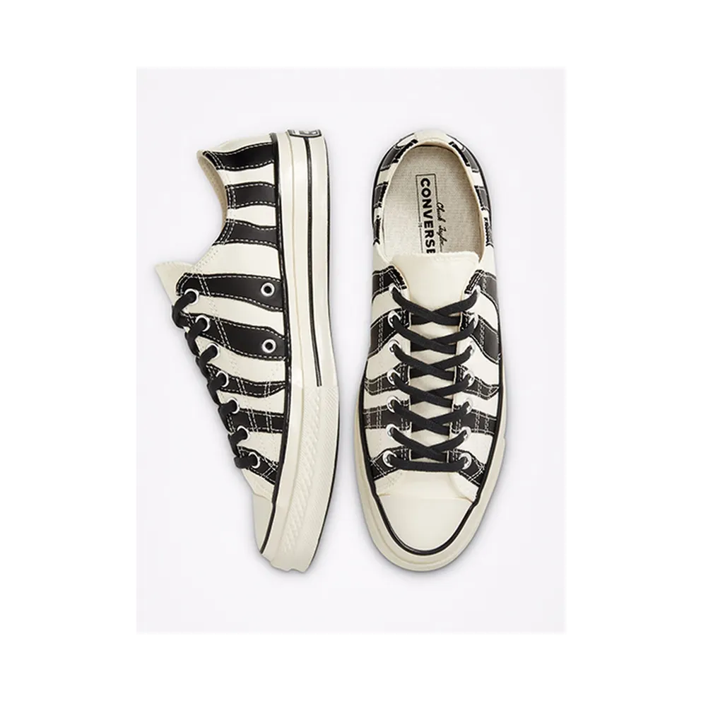 Converse Unisex Hacked Archive Chuck 70 Low Top Egret/black/egret (168906C)