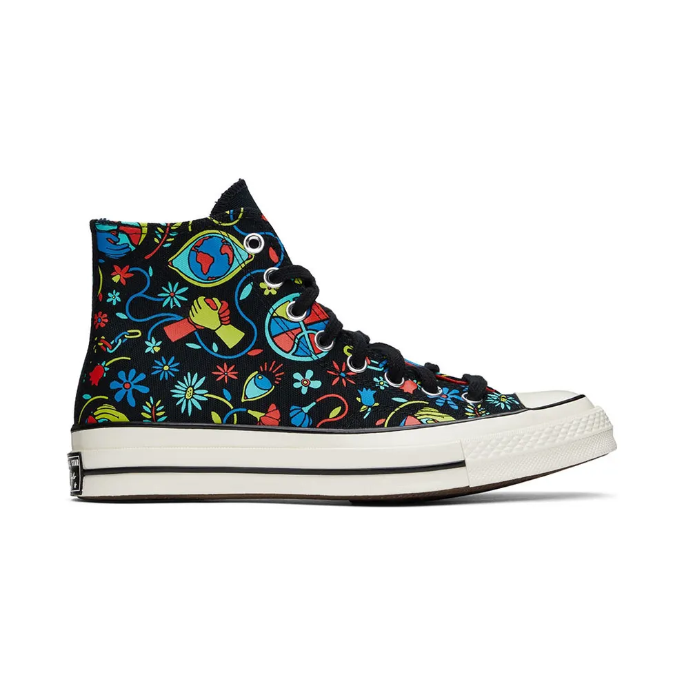 Converse Chuck 70 Peace & Unity Black/poppy Glow/lime Twist (172259C)