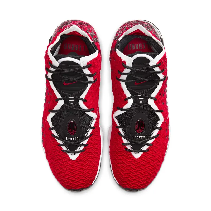 Nike Lebron 17 University Red Black University Red/Black-White (BQ3177-601)