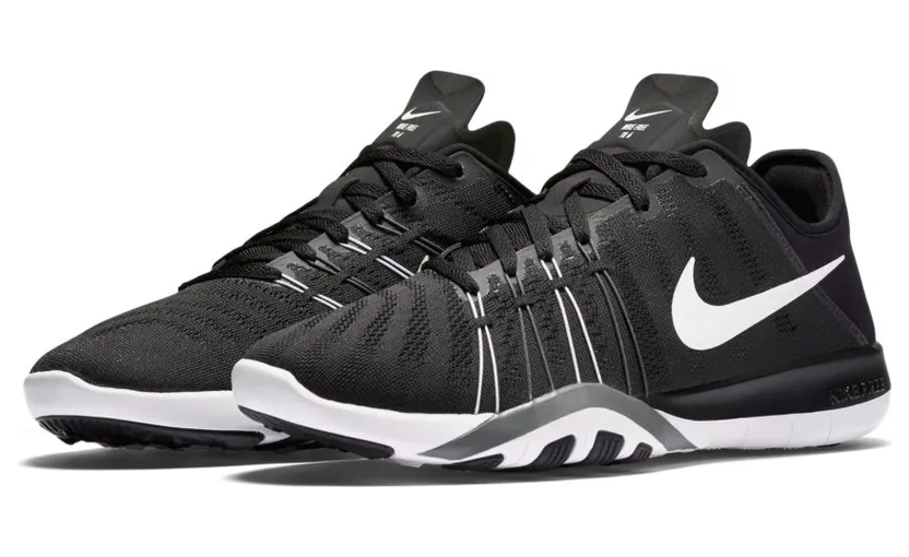 Nike Free Tr 6 Black White-Cool Grey (W) (833413-001)