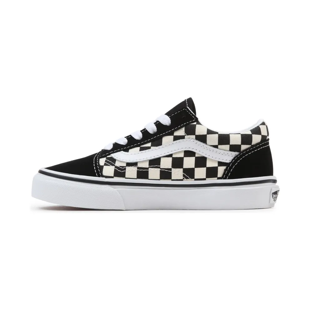 Vans Old Skool Primary Check (PS) Black/White (VN0A38HBP0S)