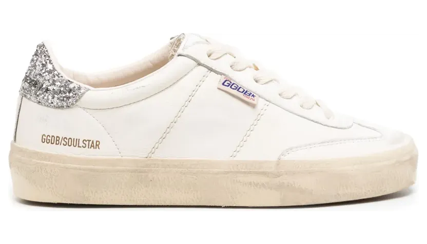Golden Goose Soul Star leren sneakers – Wit (GWF00464F005053)