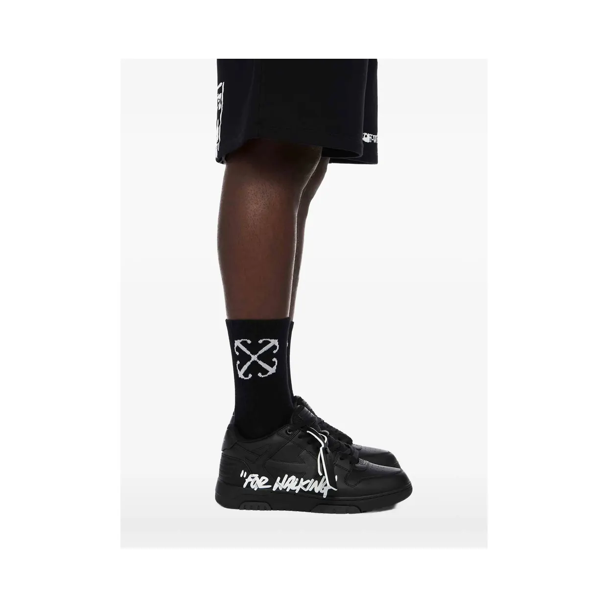 Off-white Lettering-print Tag “Black/White” (M189C9L01A BLKWH) (3)