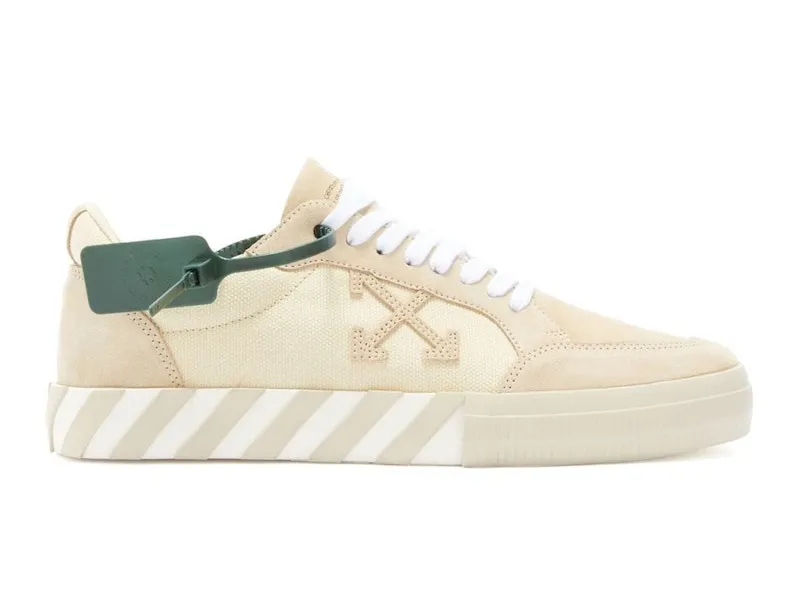 OFF-WHITE Vulc Low Beige White (OMIA085S22LEA0016161)