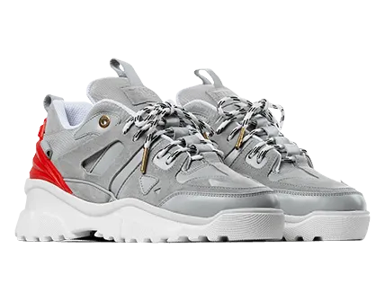 Mason Garments Genova II Grey / Red (SS20-29B)