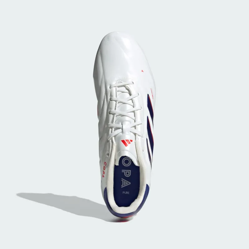 adidas Copa Pure 2 Elite FG Cloud White Lucid Blue Solar Red (IG6402)