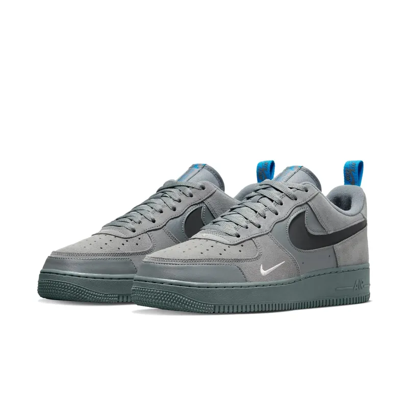 Nike Air Force 1 Low Cut Out Swoosh Grey (DO6709-002)
