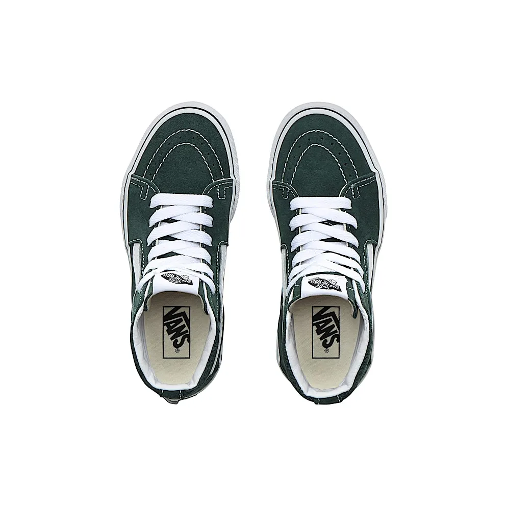 VANS Sk8-hi Shoes for Kids (Green)