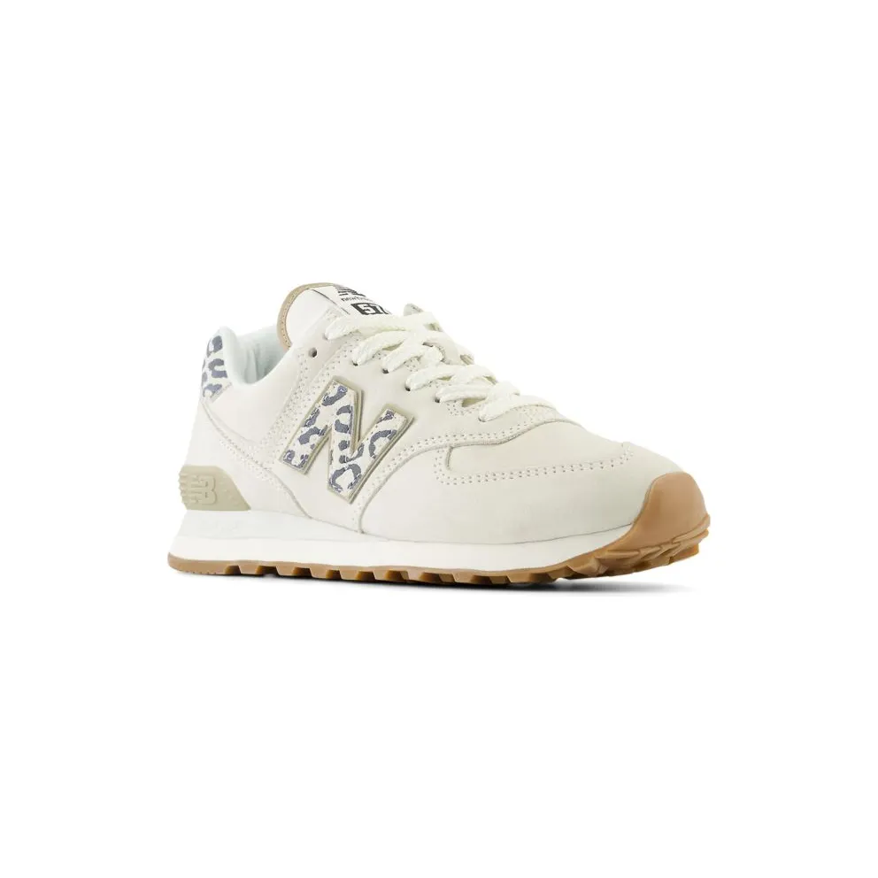 New Balance 574 Sea Salt Leopard Gum (WL574XD2)