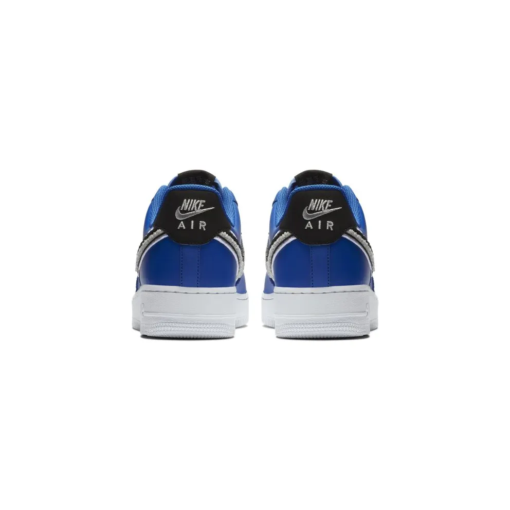 Nike Air Force 1 Low ’07 LV8 Chinelle Swoosh Game Royal/Wolf Grey/Black (823511-409)