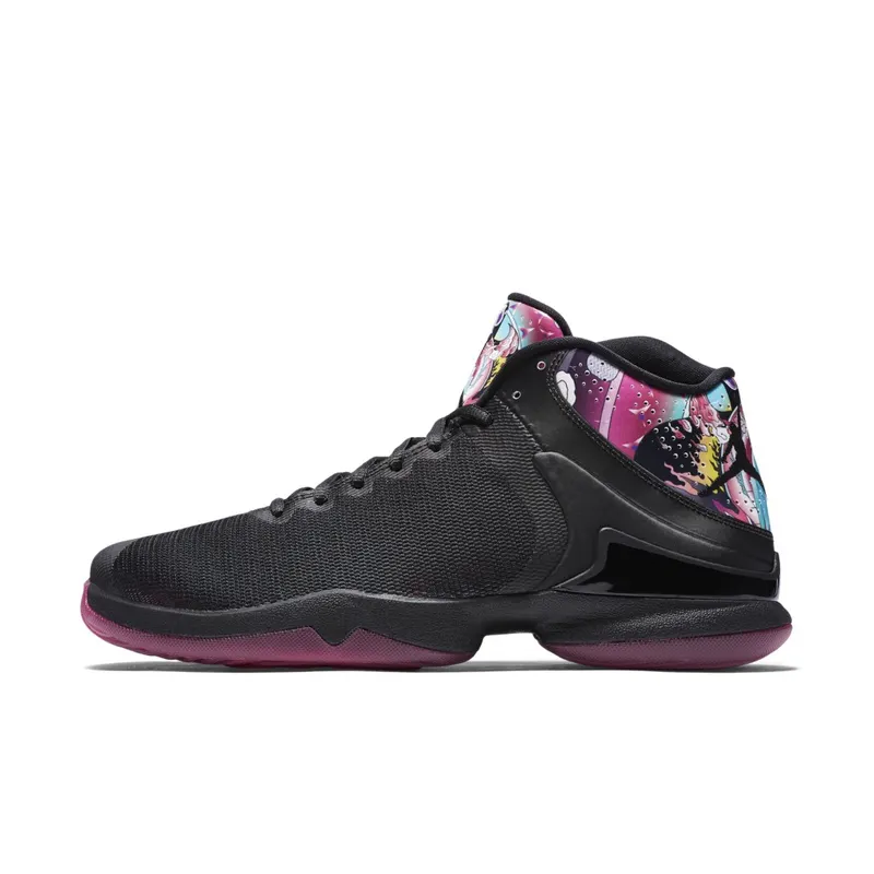 Jordan Super.Fly 4 PO Chinese New Year (2016) Black/Black-Dynamic Pink (840476-060)