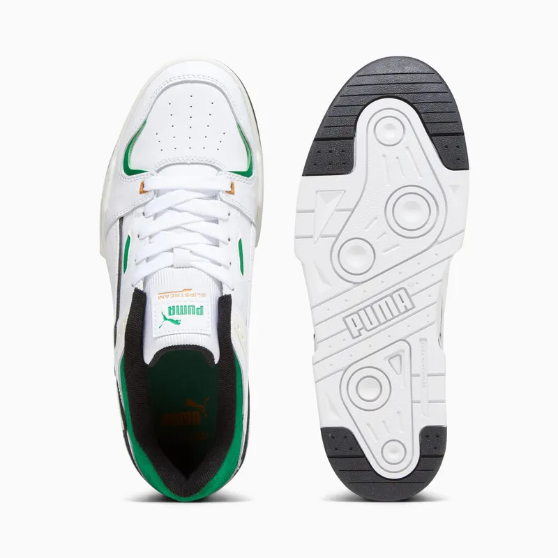Puma Slipstream Bball White/Green (393266-01)