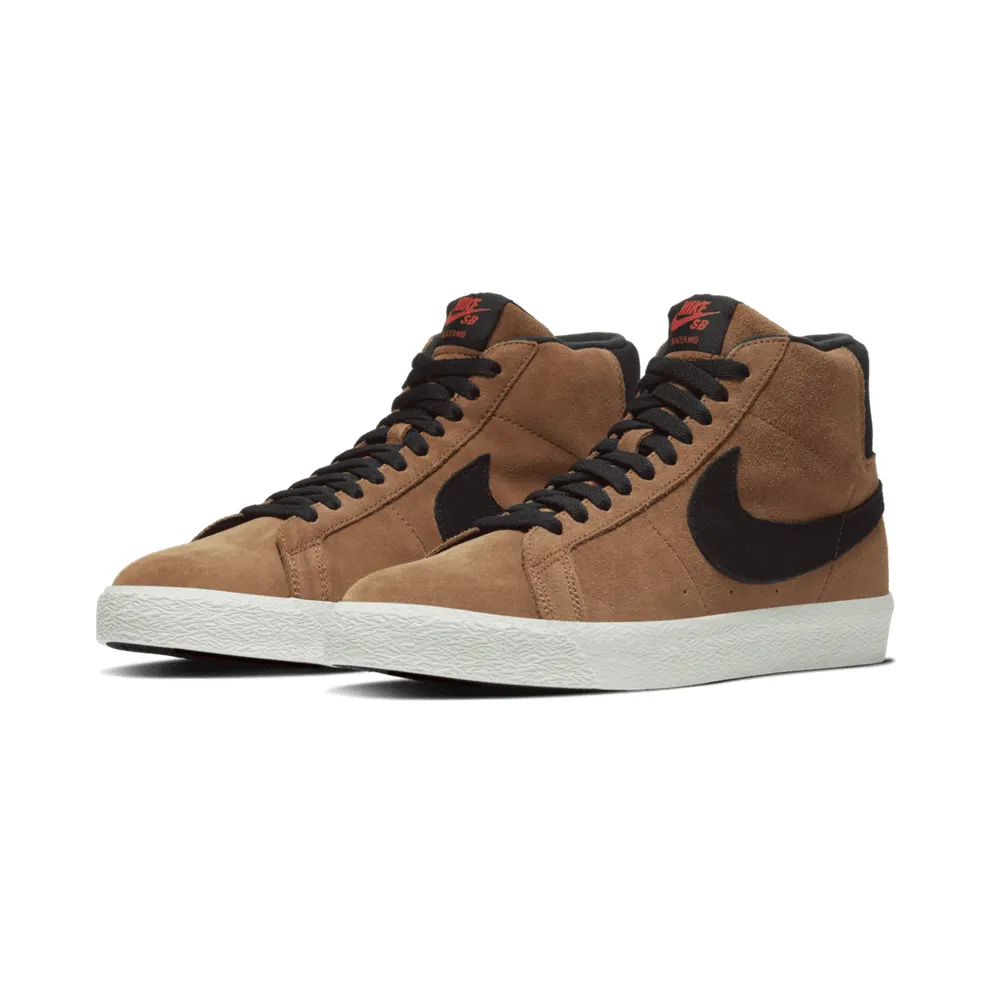 Nike SB Blazer Mid Light British Tan Light British Tan/Black-Sail (864349-202)
