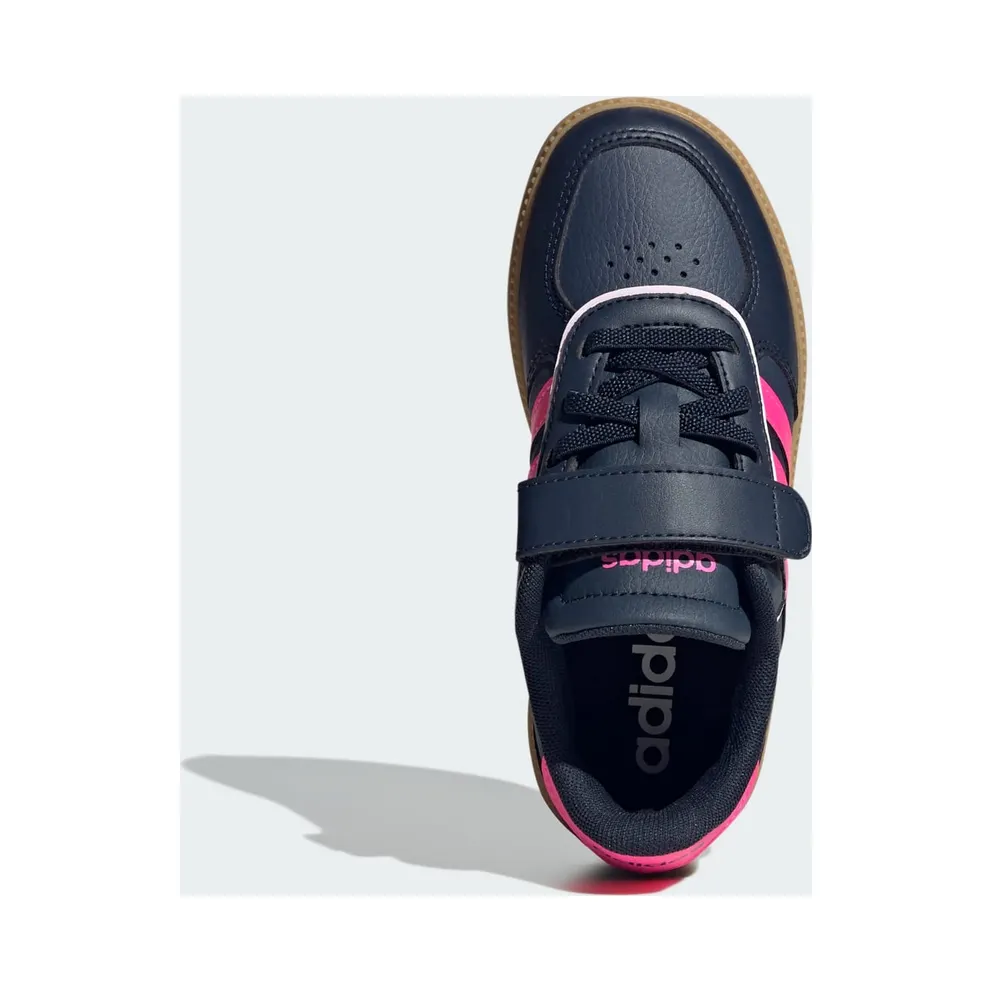 adidas Breaknet Sleek Shoes Kids “Aurora Ink / Lucid Pink / Gum” (JQ3060)