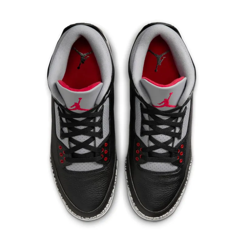 Air Jordan 3 Cleats “Black Cement” (FZ8627-001)