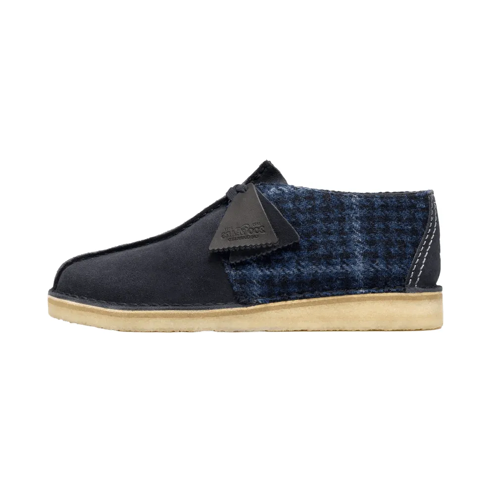 Clarks Desert Trek “Navy Tweed Combination” (26183779)