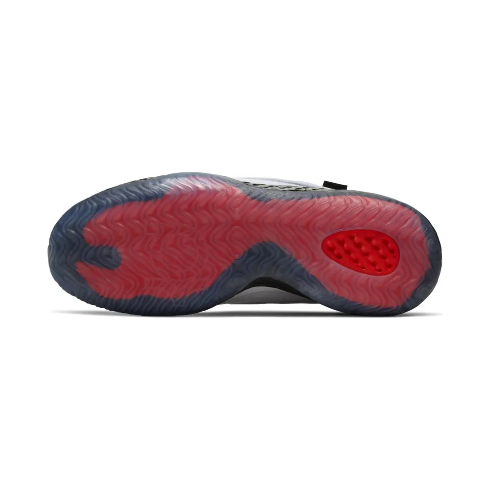 Nike KD Trey 5 VII White Bright Crimson Black White/Wolf Grey-Bright Crimson-Black (AT1200-100)