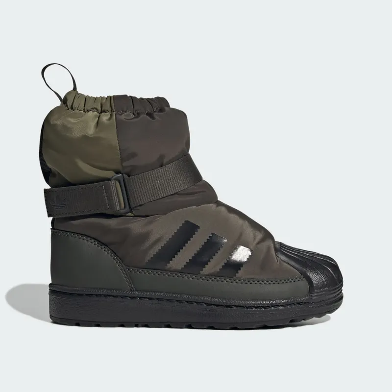 Adidas Superstar 360 Winterized Boot Kids Shadow Olive / Core Black / Focus Olive (JQ7950)