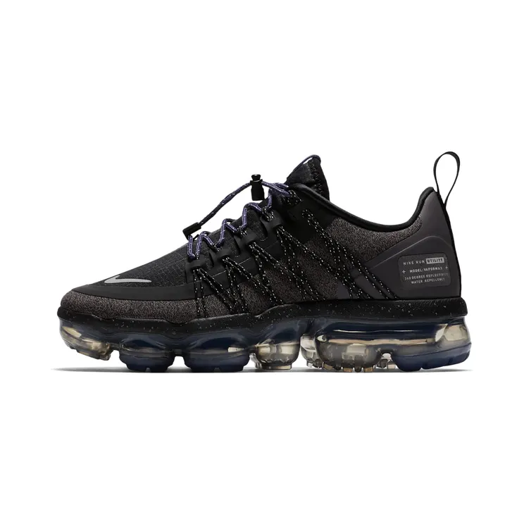 Nike Air VaporMax Run Utility Black Reflect Silver (W) “Black / Thunder Grey / Sanded Purple / Reflect Silver” (AQ8811-001)