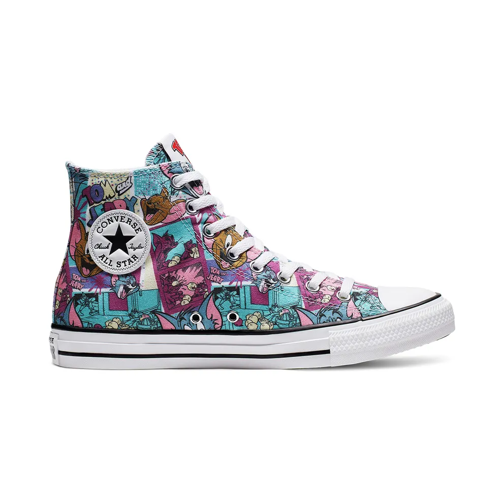 Converse Chuck Taylor All-Star Hi Tom and Jerry Multi White/Multi-Black (165735C)