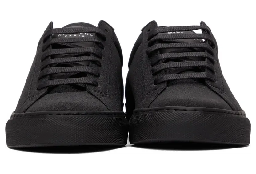 Givenchy Black Glitter 4G Urban Knots Sneakers (BE0003E13V) (2)
