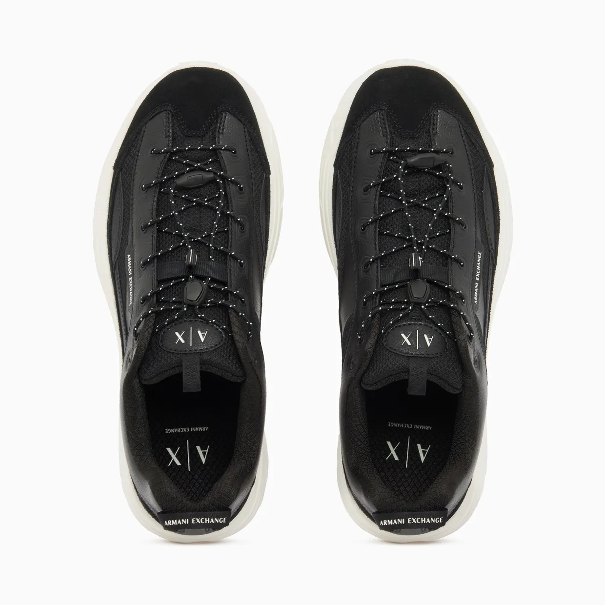Armani Suede And Mesh With Rubber Sole (XM003623-AF29108-UC001) (3)