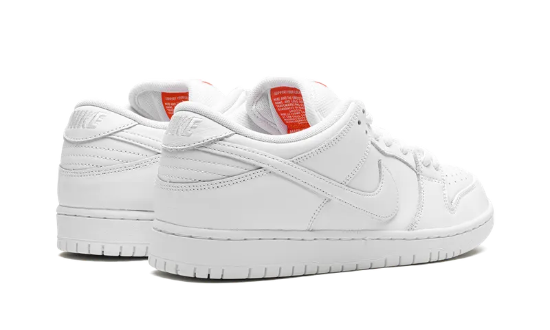 Nike SB Dunk Low Pro “Triple White” (FJ1674-100)