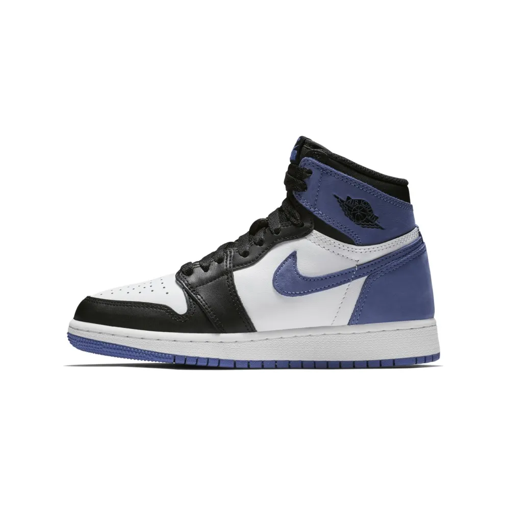 Jordan 1 Retro High Blue Moon (GS) Summit White/Blue Moon-Black (575441-115)