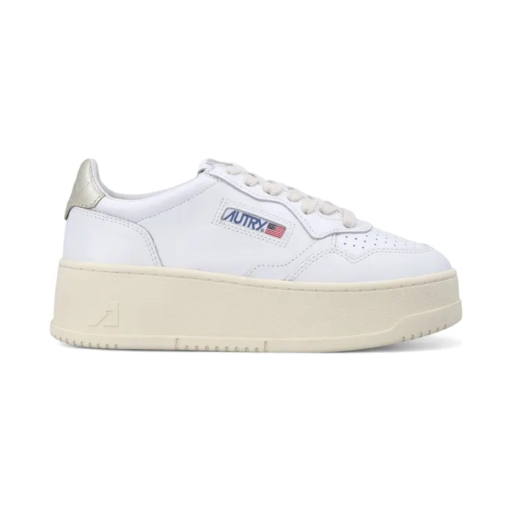 Autry Medalist Platform Low Platinum White (PTLW-LL01)