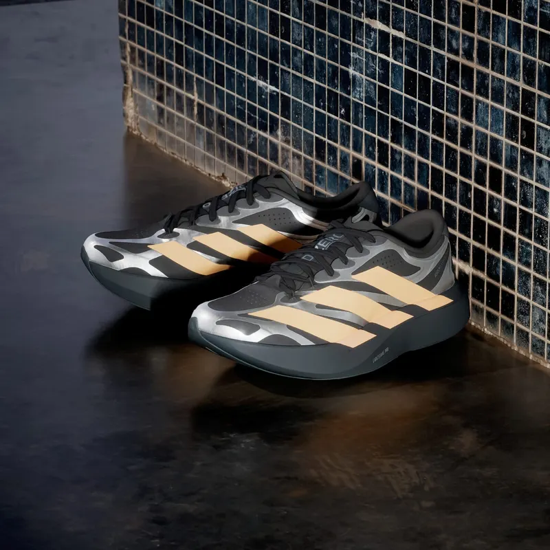 Adidas ADIZERO EVO SL EXO Carbon / Lucid Orange / Silver Metallic (KI4766)
