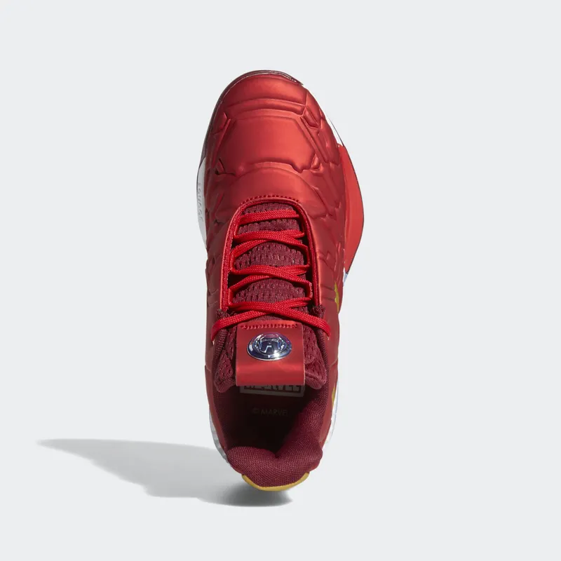 adidas Harden Vol. 3 Marvel Iron Man (Youth) Scarlet/Collegiate Burgundy/Gold Metallic (EG2626)