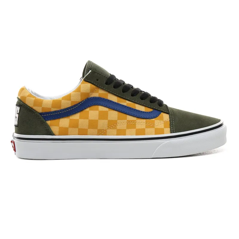 Vans Old Skool OTW Rally Checker/Multi-Deep Lichen Green (VN0A4BV5VZN)