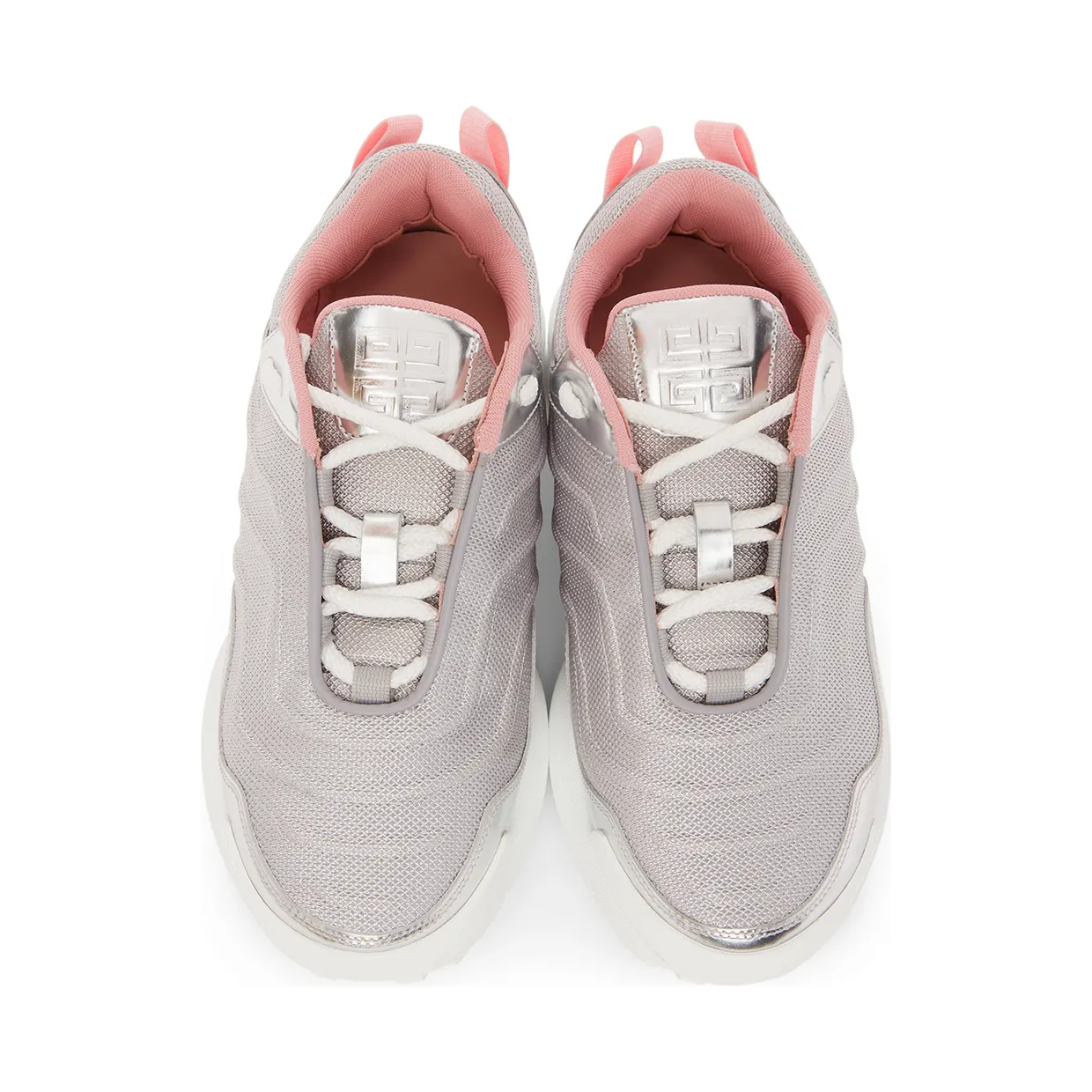 Givenchy Silver GIV 1 Light Runner Sneakers (BE001ZE19D070) (5)