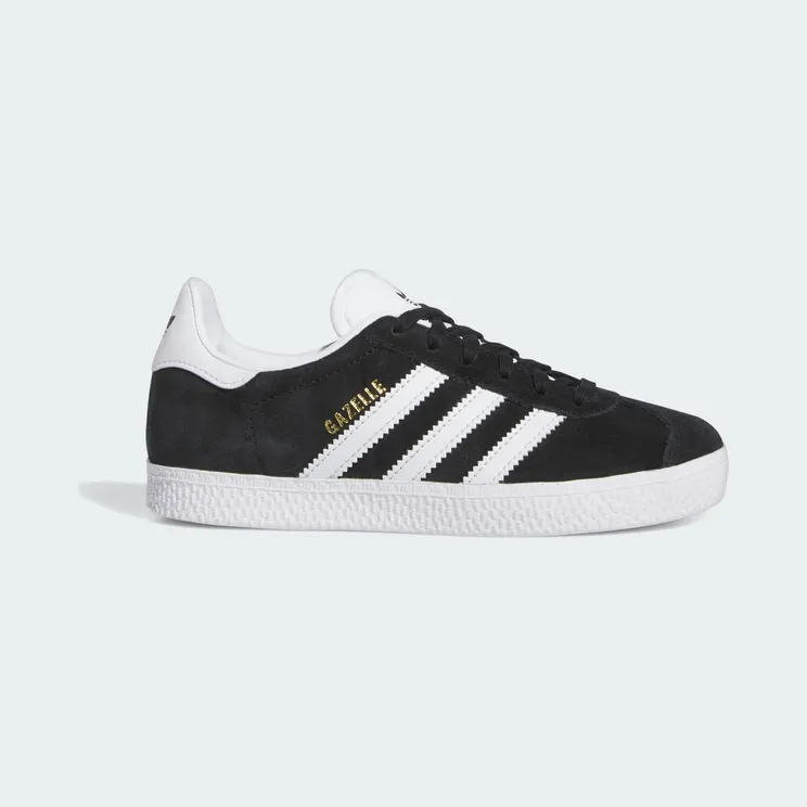 adidas Gazelle “Core Black / Footwear White / Gold Metallic” (BB2507)
