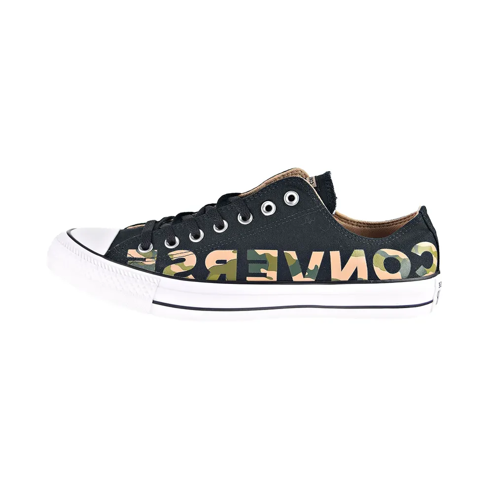 Converse Chuck Taylor All Star Ox “Camo Print” “Black/Multi/White” (166234F)