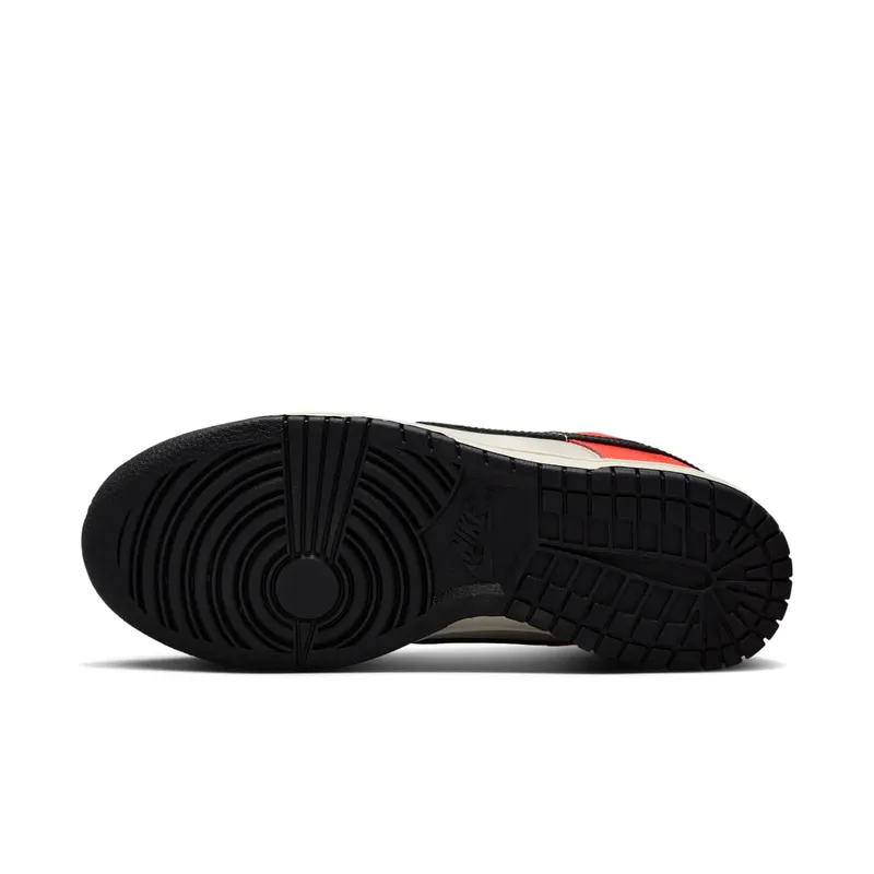 Nike Dunk Low “Black Toe Bright Crimson” (HQ3423-635)