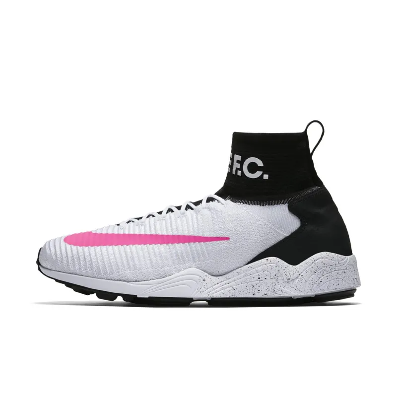 Nike  Mercurial Flyknit FC White Black Pink Blast Black/White-Pink Blast (852616-100)