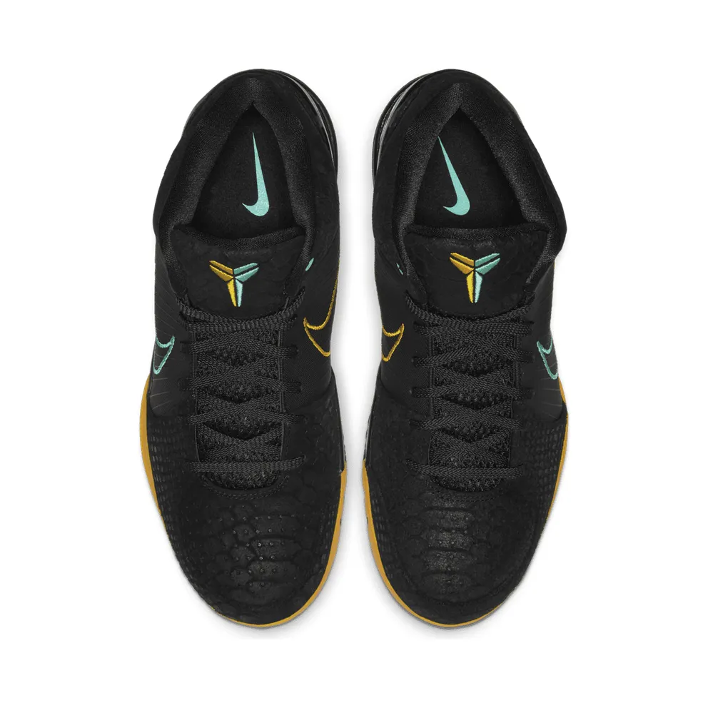 Nike Kobe 4 Protro FTB Snake Black/Aurora Green-University Gold (AV6339-002)