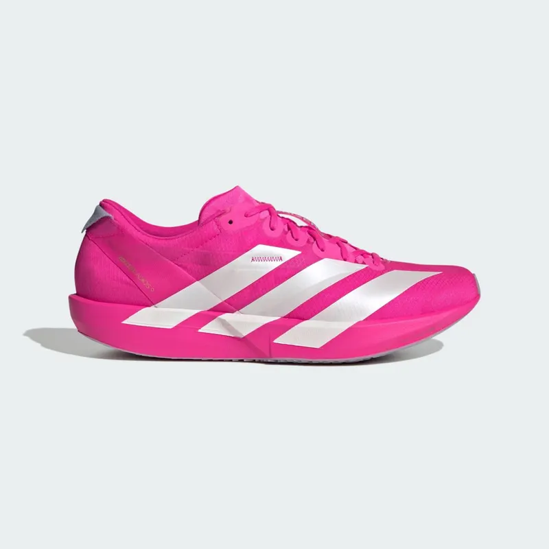 Adidas Adizero Adios 9 Running Shoes Shock Pink / Zero Metalic / Silver Violet (JH5244)