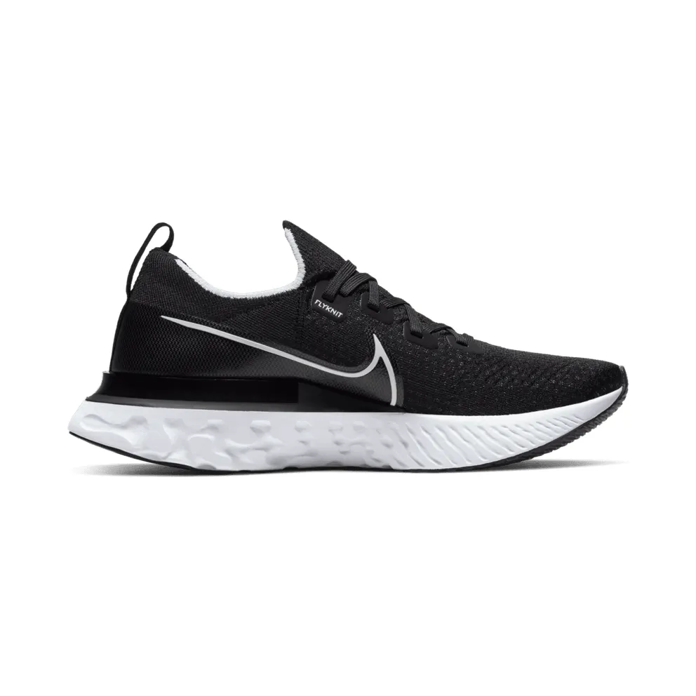 Nike React Infinity Run Black White Black/White-Dark Grey (CD4371-002)